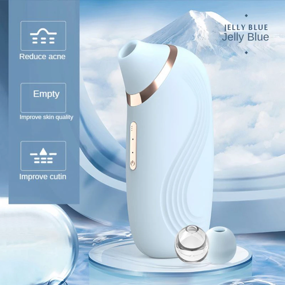 

USB Rechargeable Electric Visual Blackhead Remover Facial Pores Black Head Cleaner Vacuum Suction Cleansing Instrument