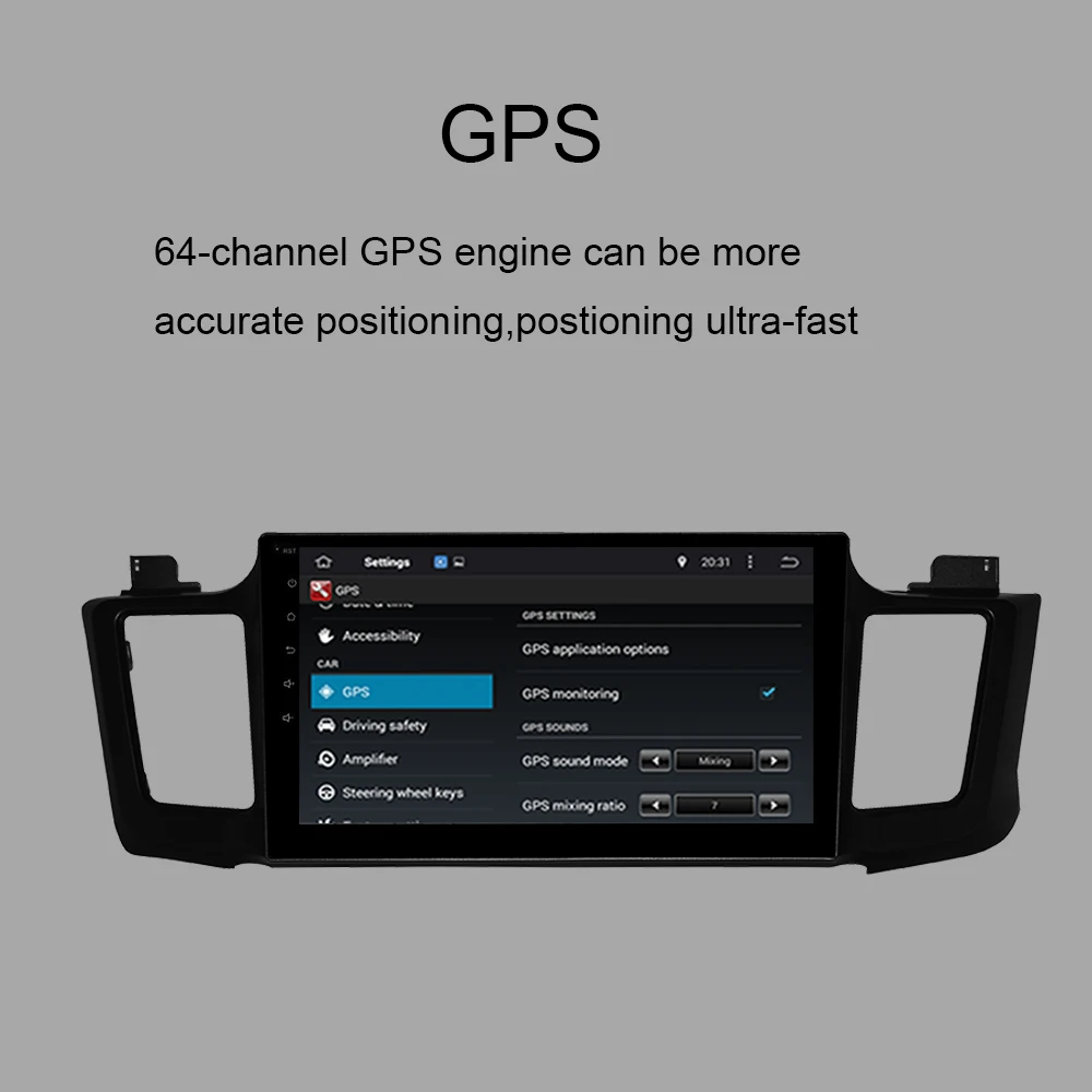 

4G+32G Android 9.0 Car Auto Radio Stereo For Toyota Rav4 2016-2019 GPS Navigation Head Unit With Steering Wheel Car multimedia