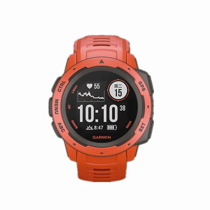 Спортивные часы Garmin Instinct мониторинг пульса бег GPS Beidou уличные б/у Восстановленный