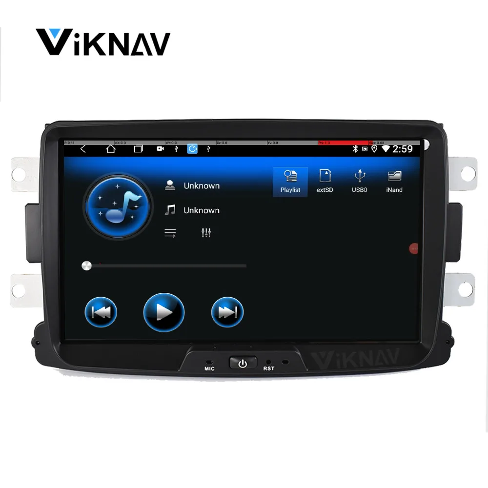 Автомагнитола на Android 2 Din для Renault Duster Dacia Logon Sandero сложенная с символом захвата Docker