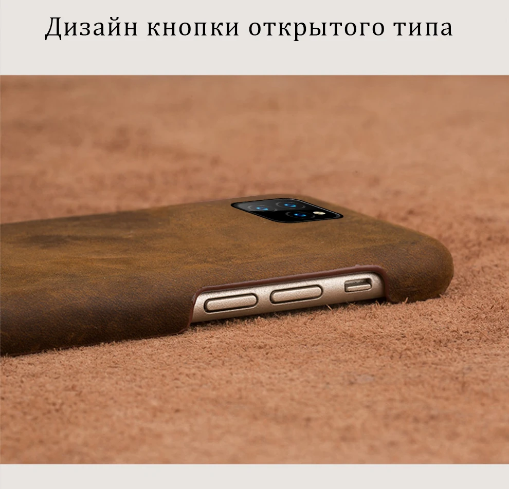 Подлинный подтягивающий кожаный чехол для телефона для iphone 11 11 Pro 11 Pro Max X XS XR XSMAX 6s 7 8 Plus 6 5 5S SE Plus Crazy чехол в виде лошади