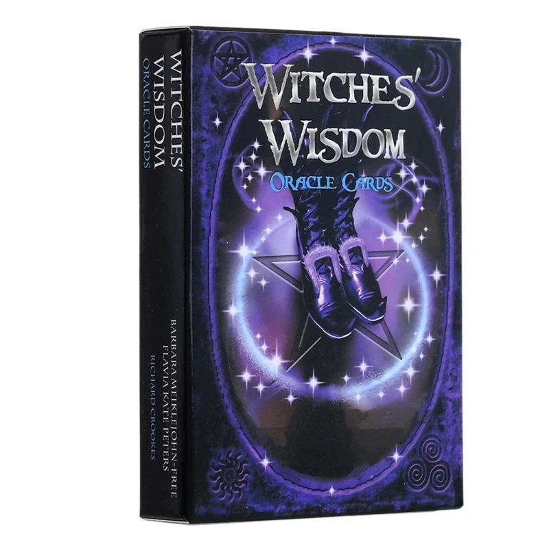 

Новые карты с изображением Мудрости из «ведьма», версия на английском языке, колода с 48 картами, настольная игра Таро, гадания, судьба