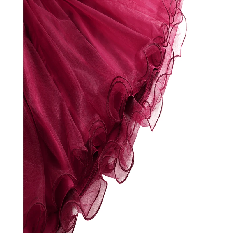 Robe de soiree без рукавов полое кружевное длиной до колена платье для выпускного