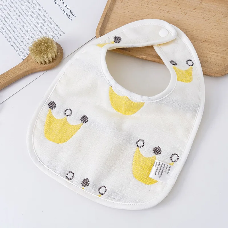 Детский Слюнявчик с принтом моющийся U-образный слюнявчик впитывающее полотенце