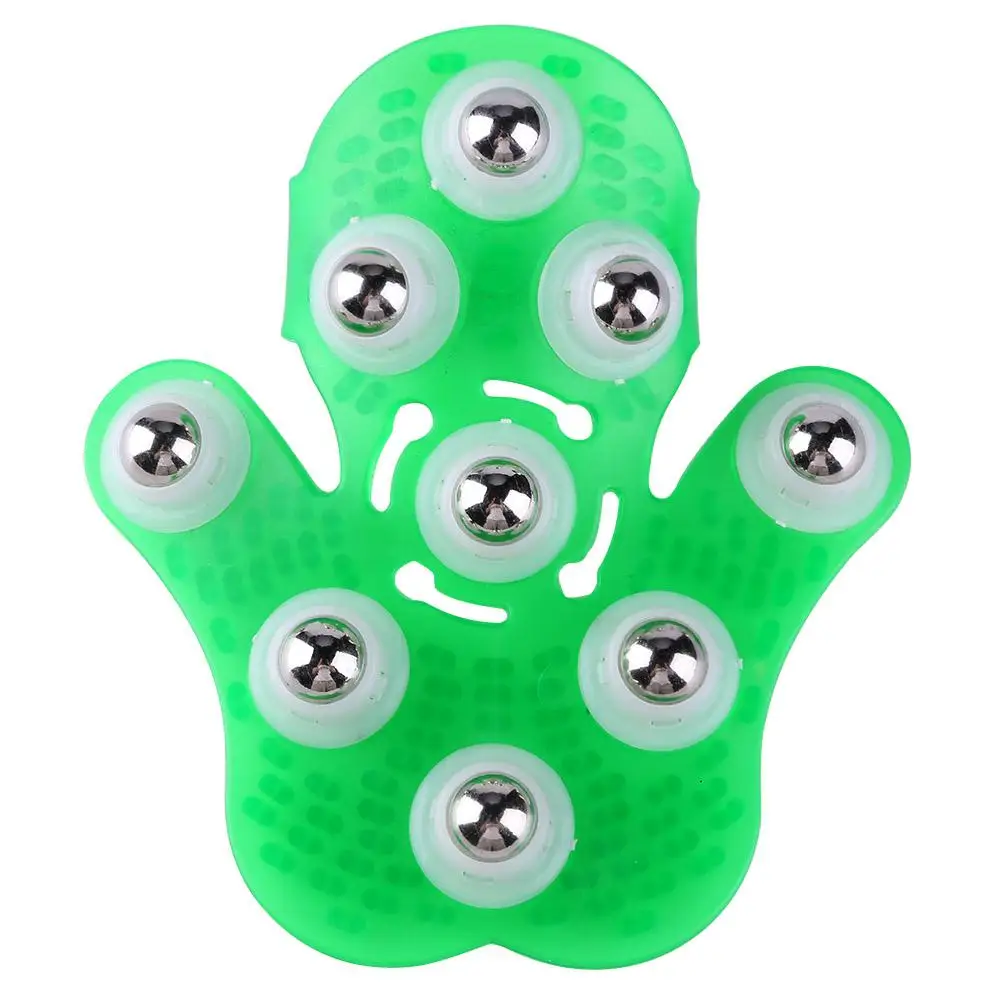 

Body Massage Glove Roller Anti-Cellulite Pain Relief Relax Massager Neck Shoulder Massage Gloves Health Care