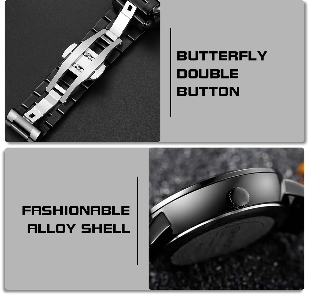 Роскошные брендовые Стильные Классические Мужские часы-скелетоны из