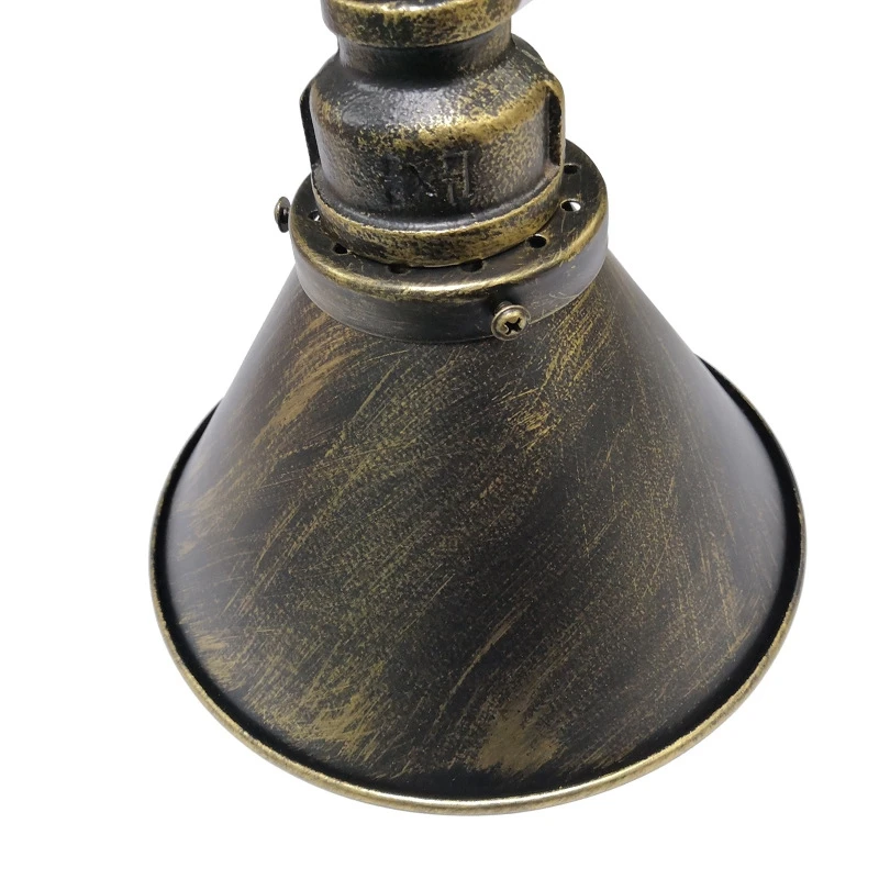 

Water Pipe Retro Light Loft Industrial Iron Rust Lights E27 LED Sconce Wall Lamps for Living Room Bedroom Bar Decor