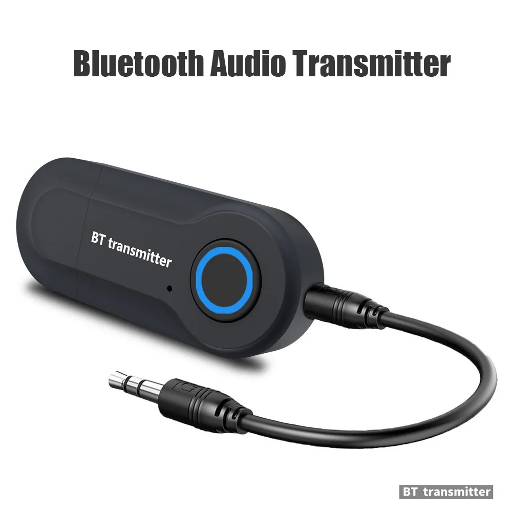 Аудиопередатчик Mini USB Bluetooth 3 5 мм беспроводной стерео аудио адаптер передающее