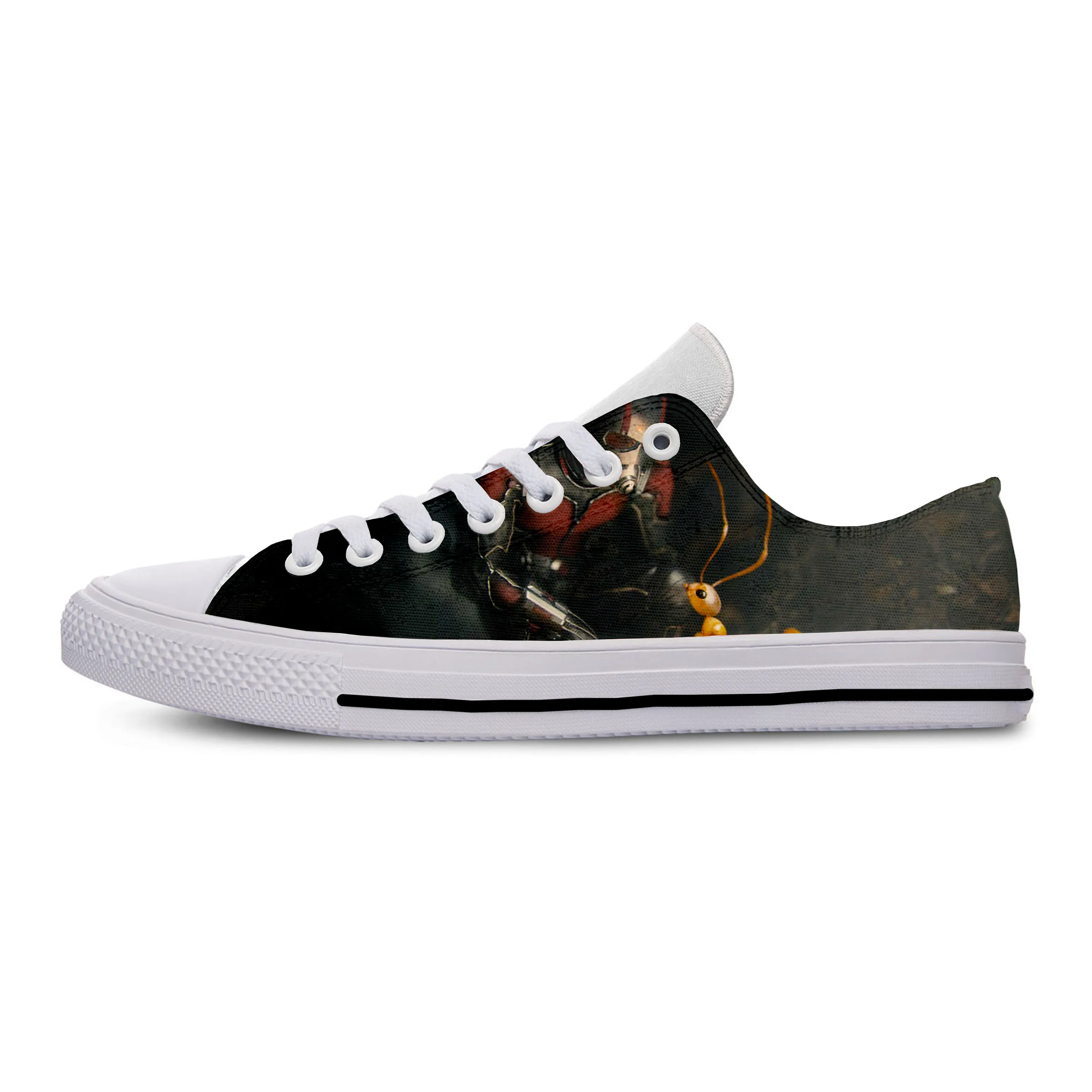 

New Canvas Men Casual Shoes Ant ManC Hot Fashion For Men/women High Quality Harajuku 3D Printing Ant Man Shoes Man