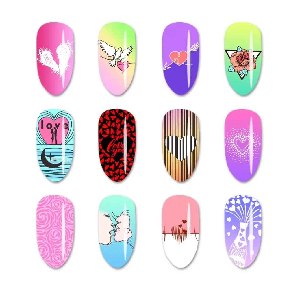 Магазин День Святого Валентина единорог искусственные ногти праздник маникюр |