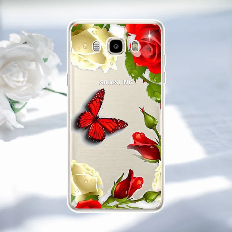 9 Чехол из ТПУ для samsung Galaxy J1 J3 J5 J7, прозрачный силиконовый чехол для samsung J1 J5 - Цвет: 9
