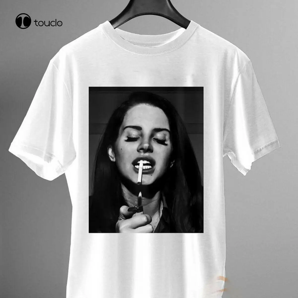 

Белая Дымчатая футболка New Lana Del Rey