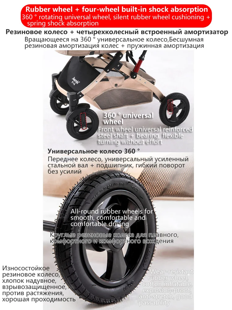 Коляска для новорожденных 2 в 1 складная | Мать и ребенок