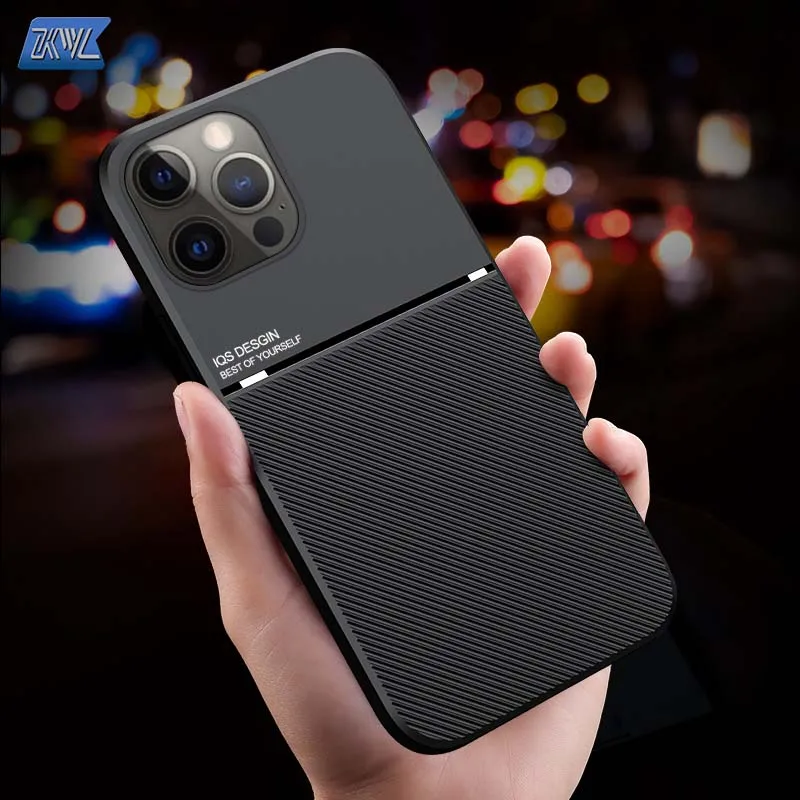 

Case for iphone 11 12 13 mini promax Magnetic Iphone case xr x xsmax Business Luxury Case iphone 6 7 8 plus SE 2020 Cell phone