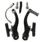 Велосипедные V-тормоза, передние и задние части с пластинами, 2 шт.