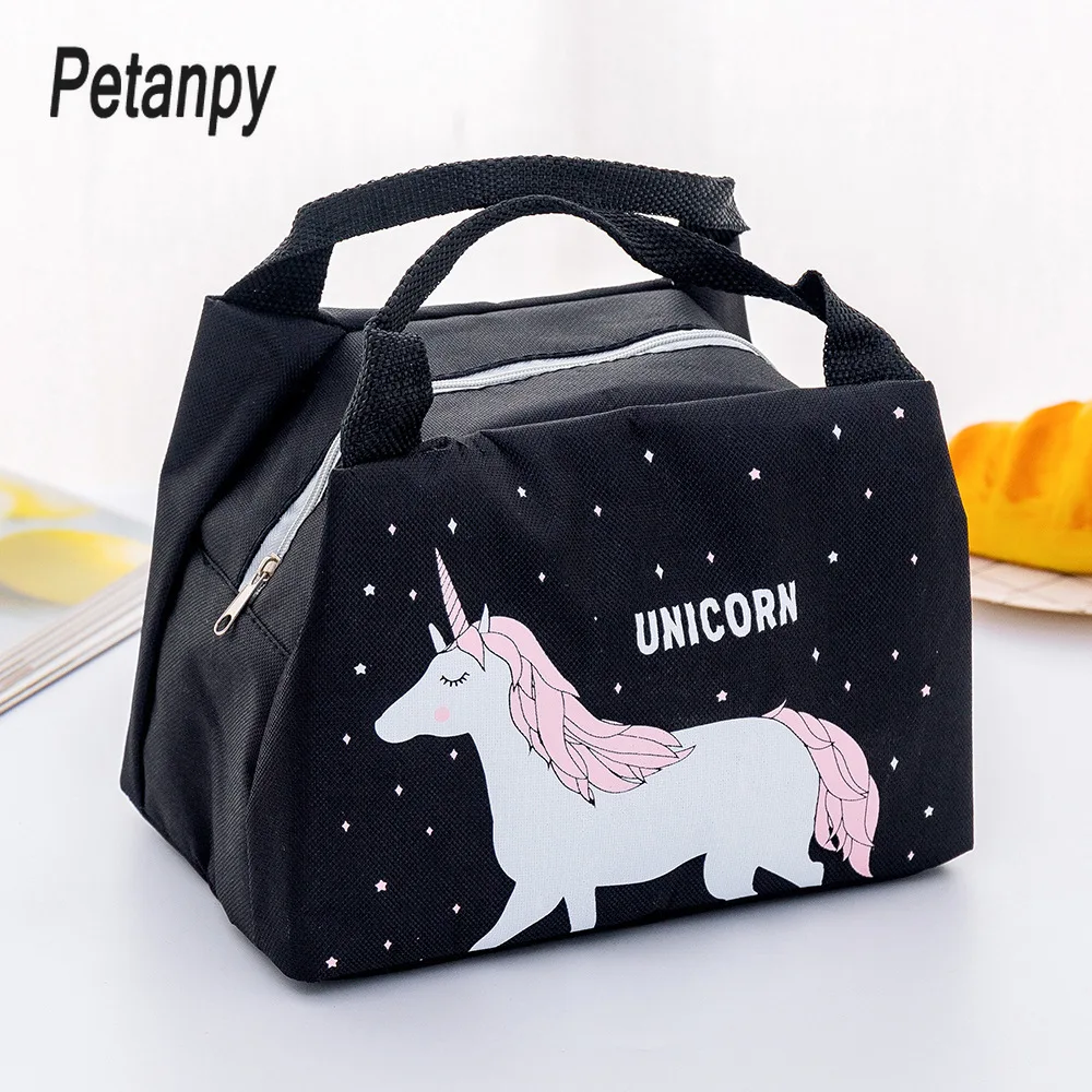 Единорог лиса милые женские Девушки Дети Портативный Изолированная коробка для