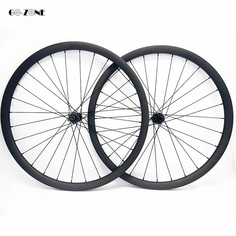 

29er mountain disc carbon wheelset asymmetric AM 45x25mm tubeless bike carbon rims DT240S shiman0 /XD 12 speed mtb carbon wheels
