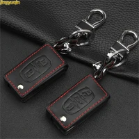 jingyuqin 23 btn car key leather case cover for peugeot 207 307 308 407 807 for citroen c2 c3 c4 c5 c6 floding flip key styling