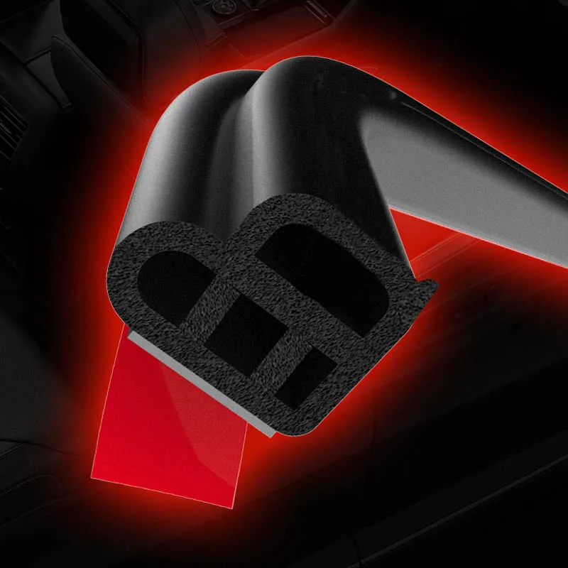 DIY автомобильные аксессуары 3 м BL резиновое уплотнение типа ленты для