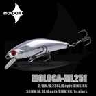 Рыболовная Приманка в виде гольяна, вес 6,7 г, 55 мм, Тонущая приманка на всю воду, искусственная приманка, аксессуары для рыбы, оборудование для морской рыбалки