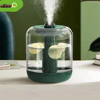 large capacity air humidifier rechargeable 2000mah battery aroma essential oil diffuser usb mist maker led light for home