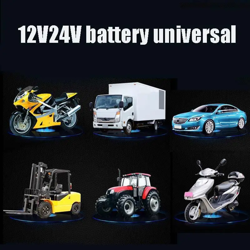 12V автомобиль Батарея Зарядное устройство мотоцикл полный умное универсальное