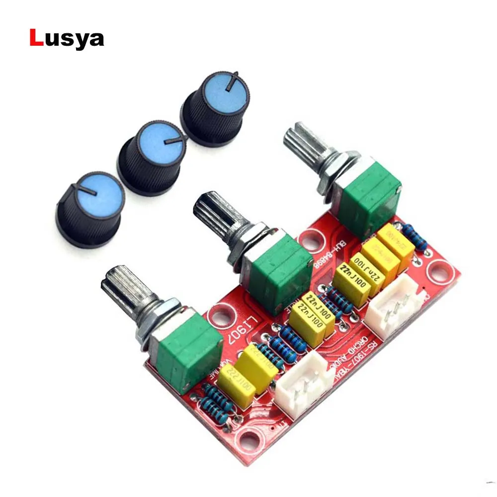 HIFI усилитель предусилитель пассивная тональная плата басовый тройной регулятор