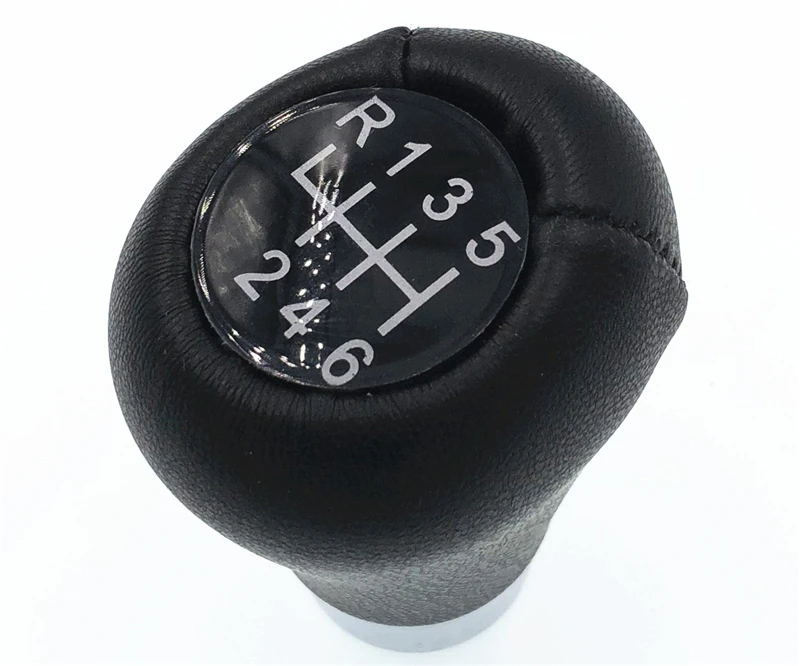 Ручная кожаная ручка переключения передач 5 6 скоростей для BMW 1 3 серии E30 E32 E34 E36 E38
