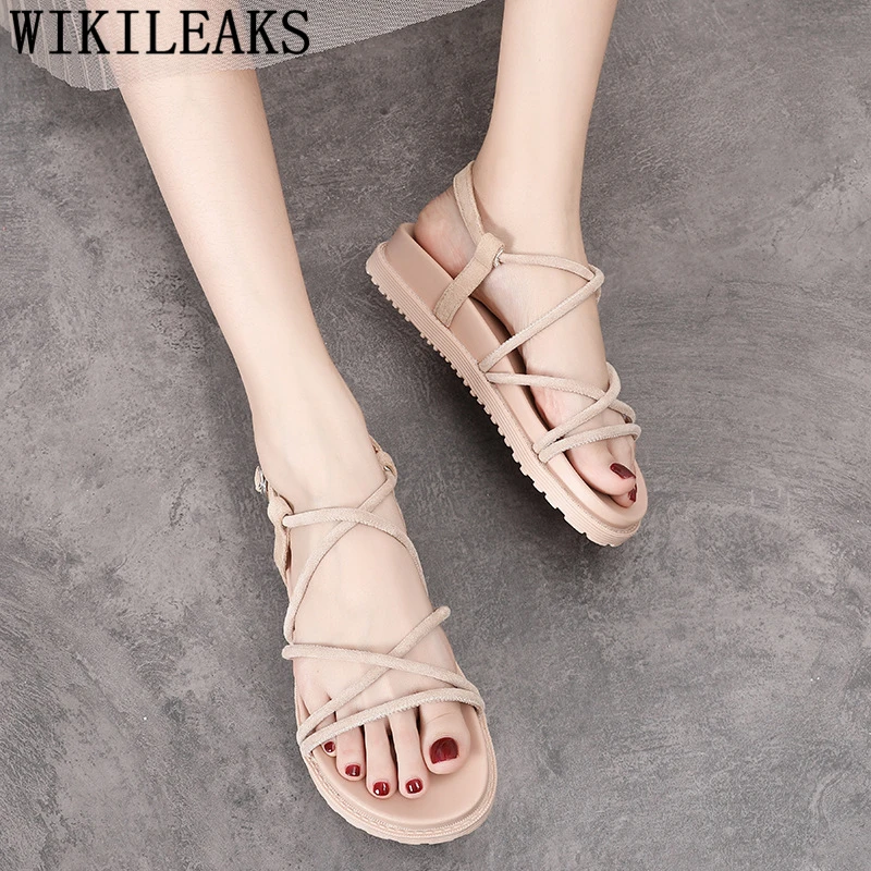 Сандалии женские черные пляжные босоножки модная обувь лето|Боссоножки и сандалии| |