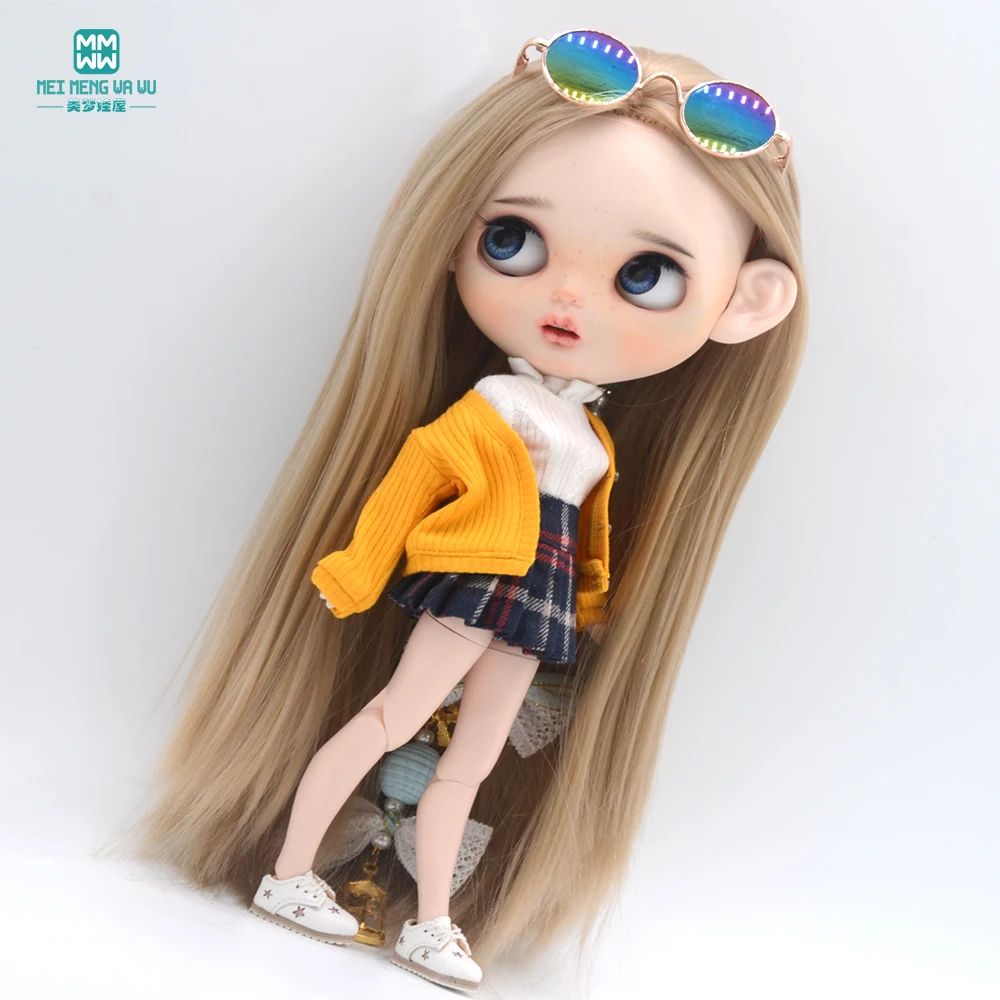 Одежда для куклы подходит Blyth Azone OB22 OB24 аксессуары кукол модная водолазка рубашка