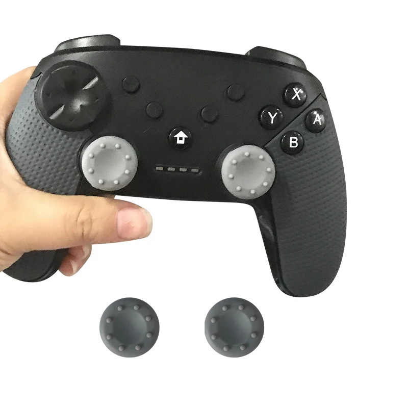 

K ISHAKO Thumb Stick Grip Cap Joystick Cover Case For Nintendo Switch/PS3/PS2/PS4 Slim Pro Controller 4pcs