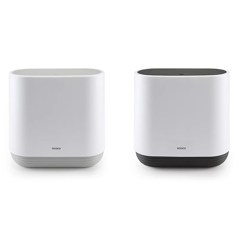 

Корзина для мусора Ecoco вместительная, 10 л, для кухни, ванной, туалета