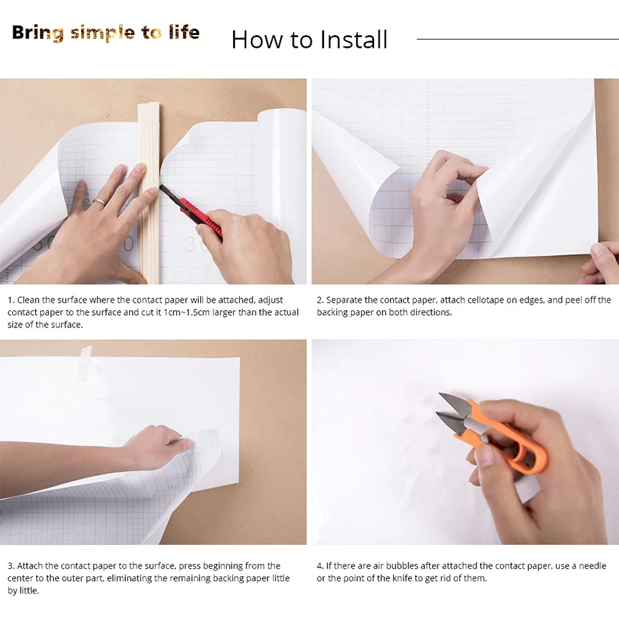 

Golden & Silver Vinyl Stainless Steel Self Adhesive Wallpaper for Kitchen Appliance And Oil-Proof Waterproof Peel