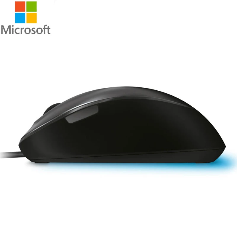 Microsoft 4500 Удобная синяя USB 2 0 Компьютерная мышь 1000 dpi Подлинная технология Bluetrack