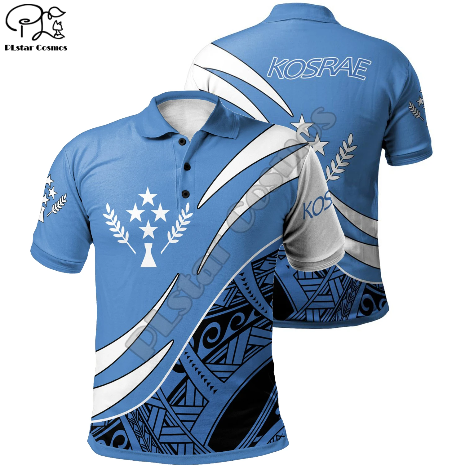 

PLstar Cosmos 2021 Kosrae Polynesian Hibiscus Polo Shirts Fashion 3D Print Harajuku Short Sleeve T-Shirts Dropshipping Style-11