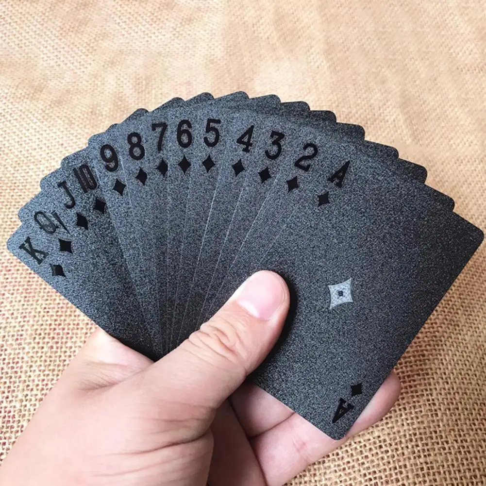 

54 шт./набор, водонепроницаемые настольные покерные карты с узором доллара США