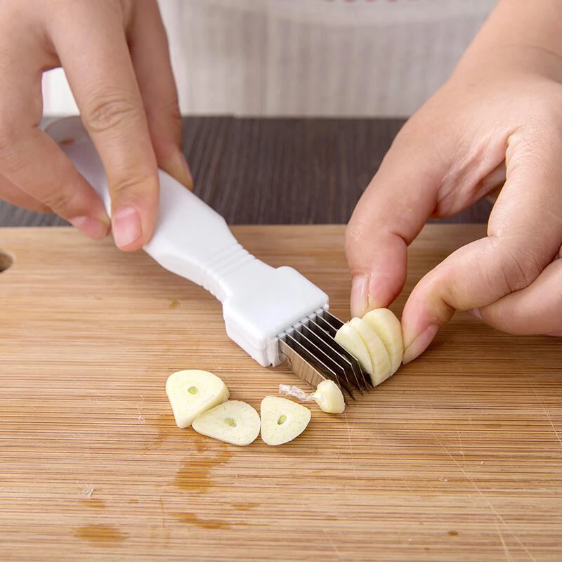 Новинка удобный нож из нержавеющей стали для лука имбиря чеснока практичные