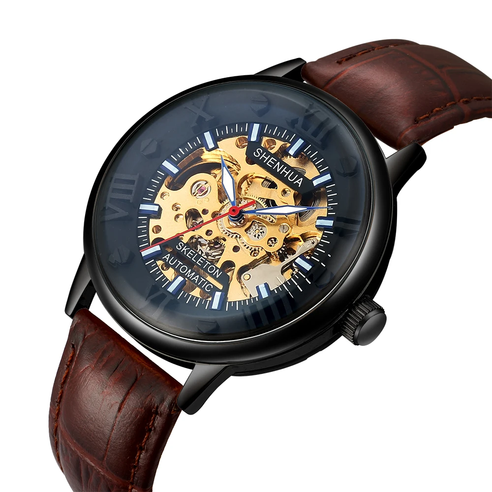 Мужские наручные часы 2020 мужские механические модные в стиле стимпанк с