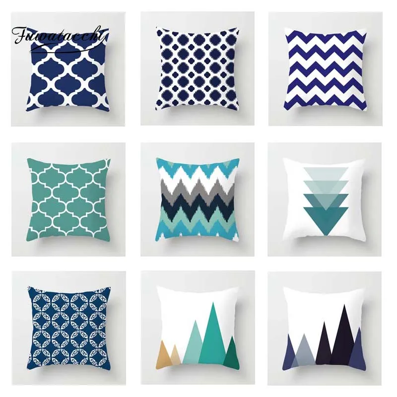 

Simple Geometric Throw Pillows Diamond Striped Wave Cushion Cover Decorative Home Living Room Sofa Pillow Case Pillowcover 45x45