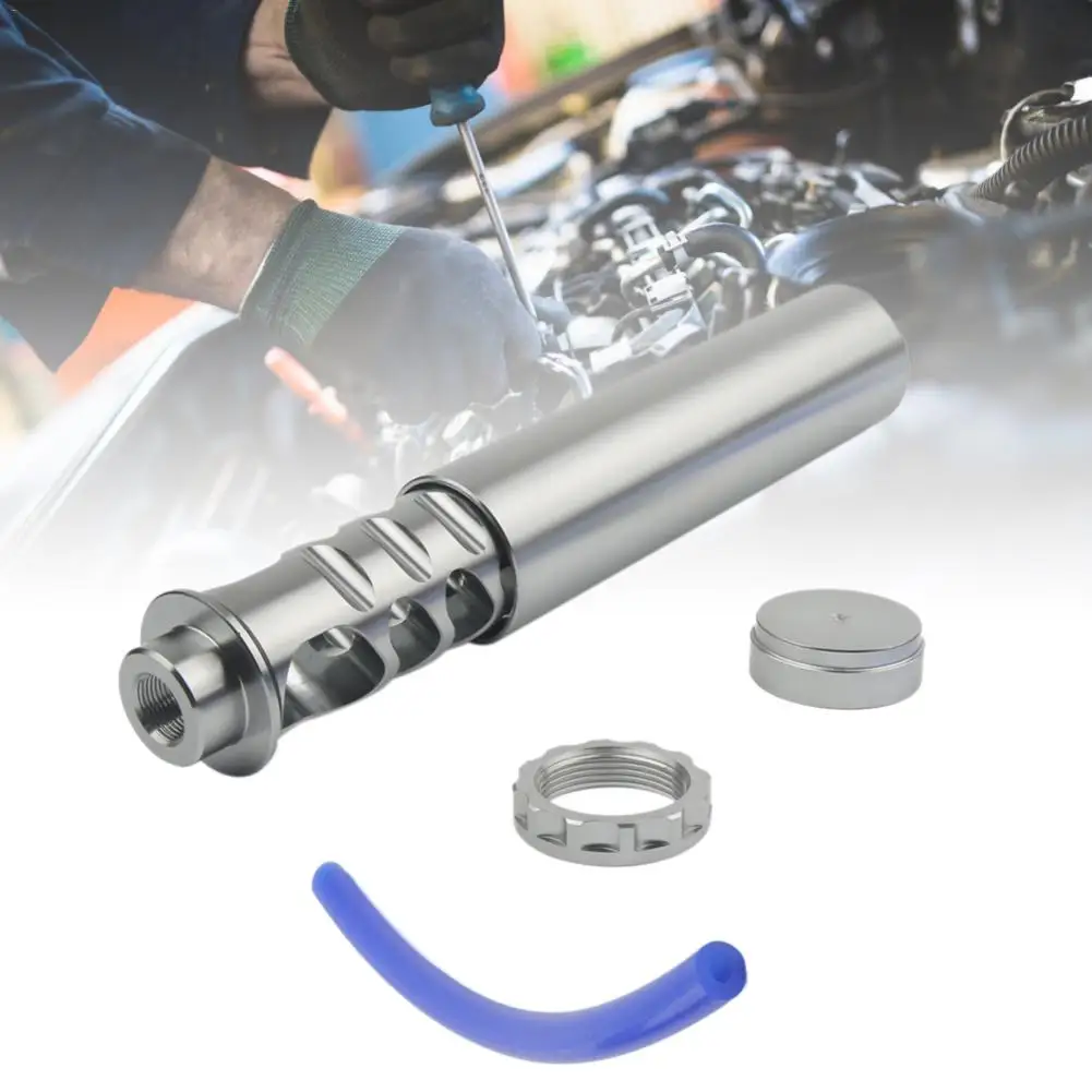 Спиральный топливный фильтр для автомобиля 1/2 28 или 5/8 24 одноядерный титановый с