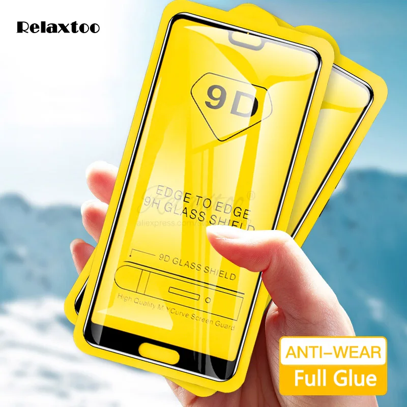 9D закаленное стекло для Huawei P30 Lite P20 Pro защита экрана на huawe Mate 20 P 30 P30Lite P20lite