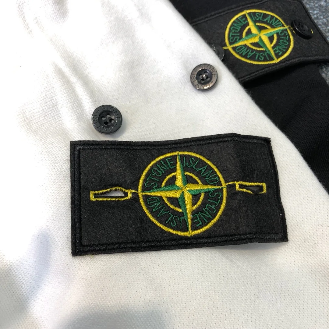 

2021 Hot Sale Stone Island Men's Long Sleeve Round Collar Sweater Plus Velvet