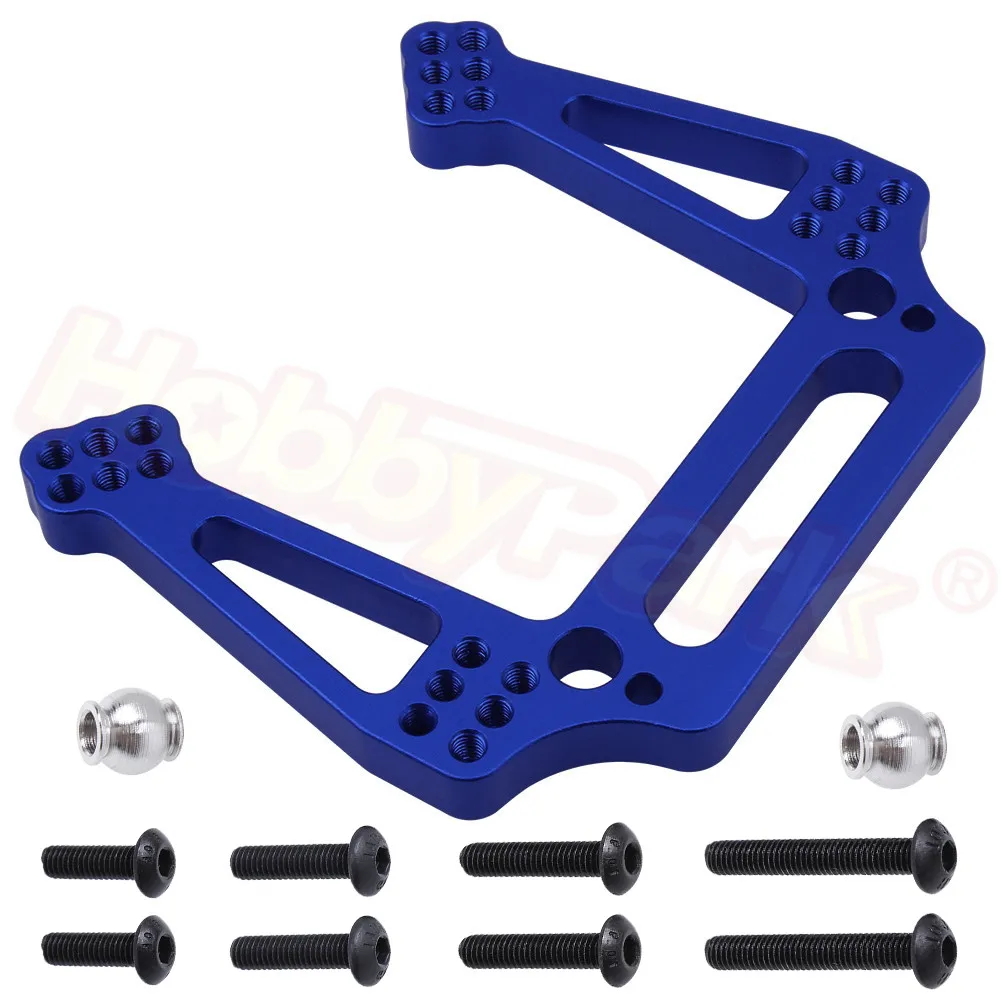 Алюминиевая передняя амортизирующая башня для грузовика 1/10 Traxxas Slash 2WD с коротким