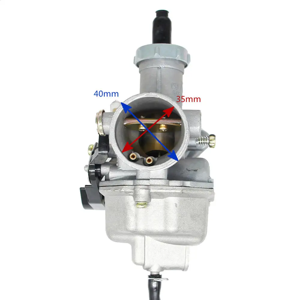 Высокое качество pz27 мм кабель дроссель карбюратор 125 150 200 250 300cc ATV Quad Go Kart PZ27 МОТОЦИКЛ КАРБЮРАТОР без ручки
