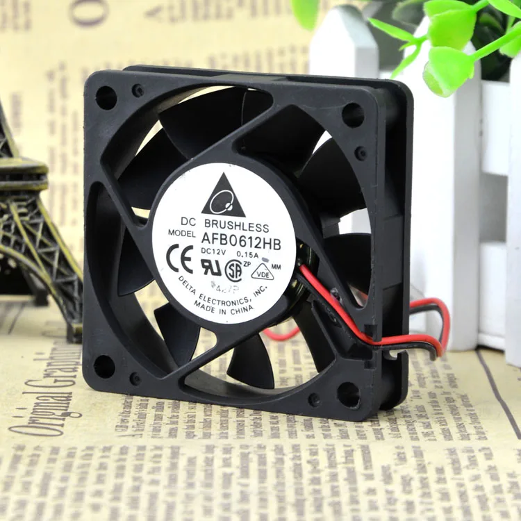 

Новый AFB0612HB 6015 12V 0.15A 6 см/защиты электродвигателя Вентилятор охлаждения