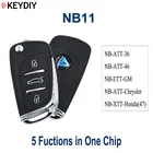 KEYDIY многофункциональный универсальный пульт дистанционного ключа для KD900 KD900 + URG200 KD-X2 nb-серия, NB11 (все функции, указанные в чипы в один ключ)