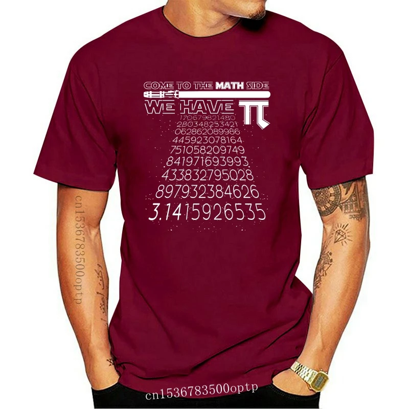 

New Funny t shirt men novelty women tshirt Come To The Math Side We Have Pi - Math Geek Nerd T-Shirt