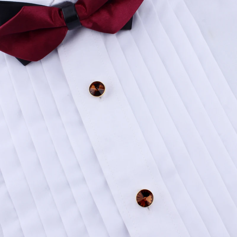 HAWSON 10 цветов на выбор 5 шт./компл. Кристалл смокинг рубашки шпильки для мужчин