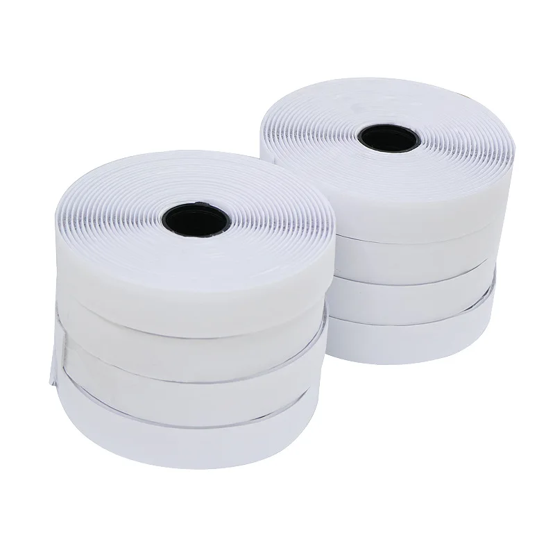 

5M Strong Self adhesive Hook and Loop Fastener Tape nylon sticker velcros adhesive with Glue for DIY 16/20/25/30/40/50/100/110mm
