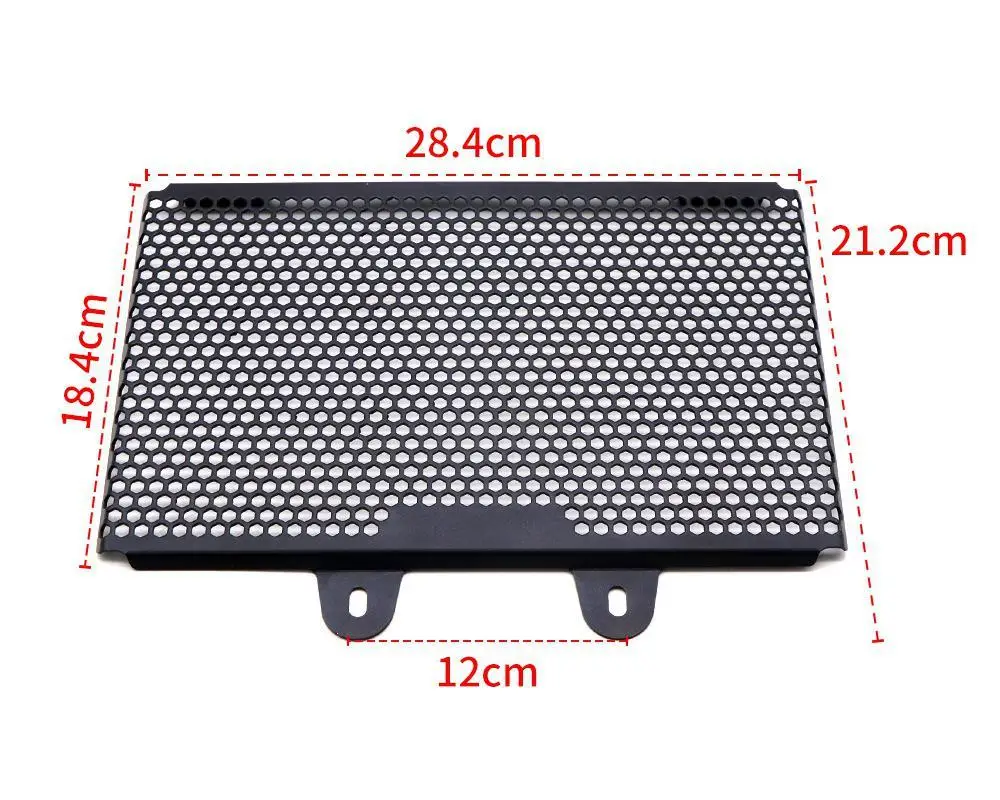 

Motorcycle Radiator Shield Grille Water Tank Cooler Cover Net for KTM DUKE390 Motorbike Carbon Steel Radiator Shield